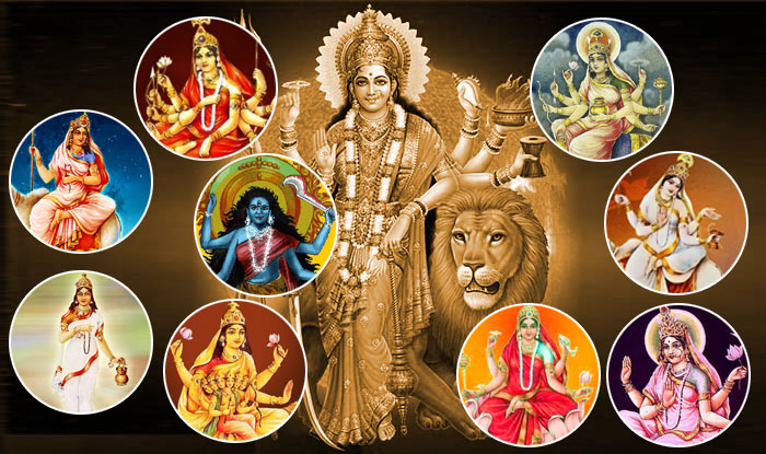 Different Forms of Durga